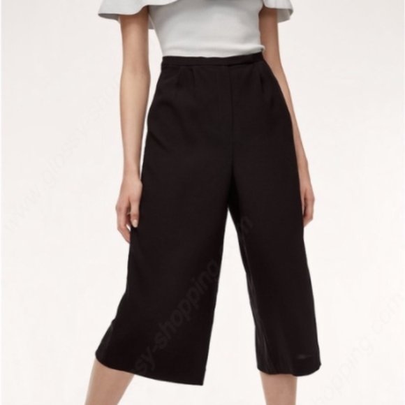 Aritzia Babaton Lazarus Cutlottes Pants Size 00 - Picture 1 of 5